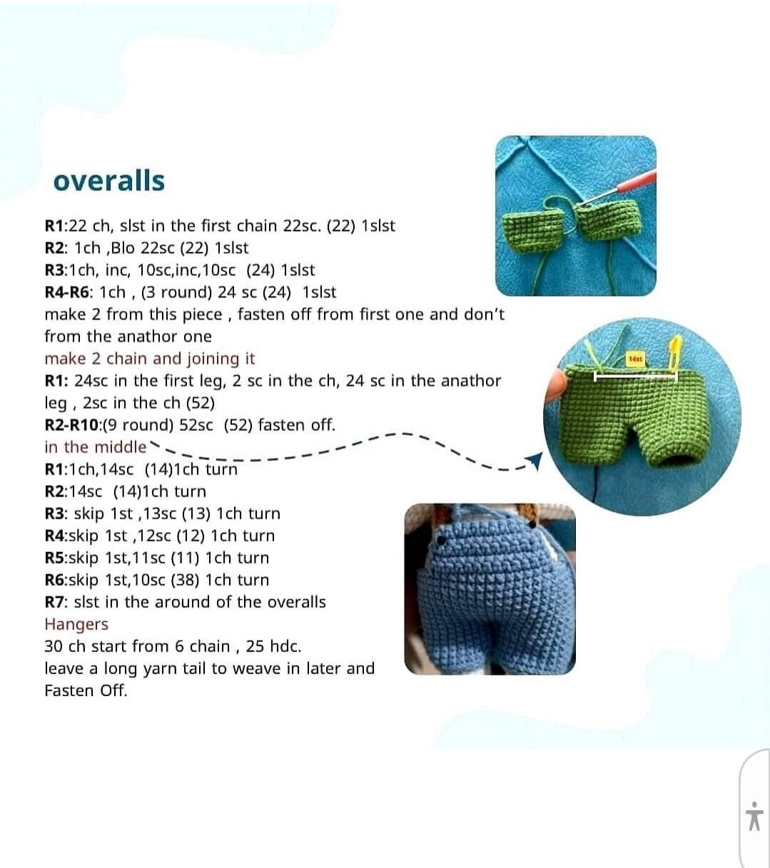 memo bunny crochet pattern