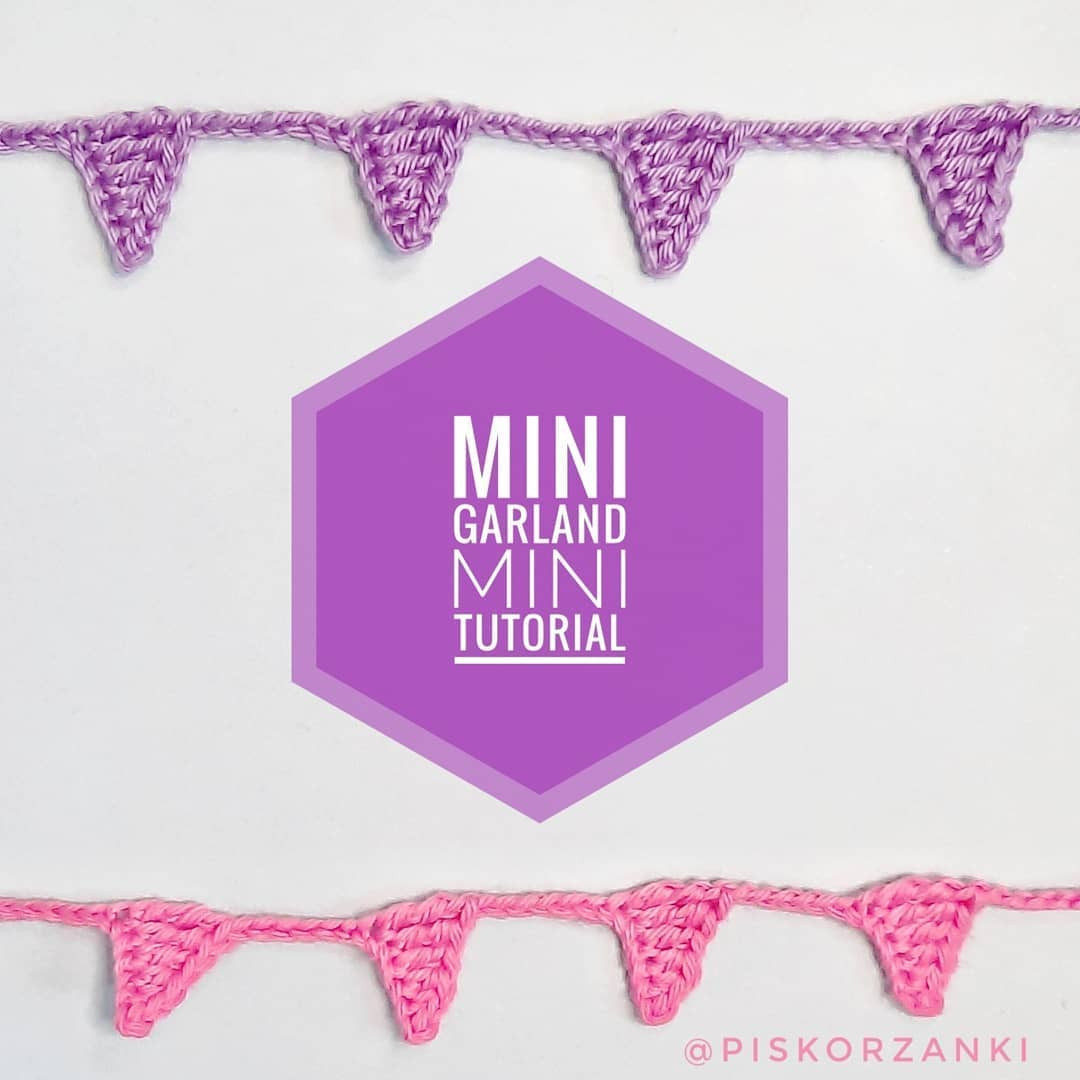 mini garland free pattern