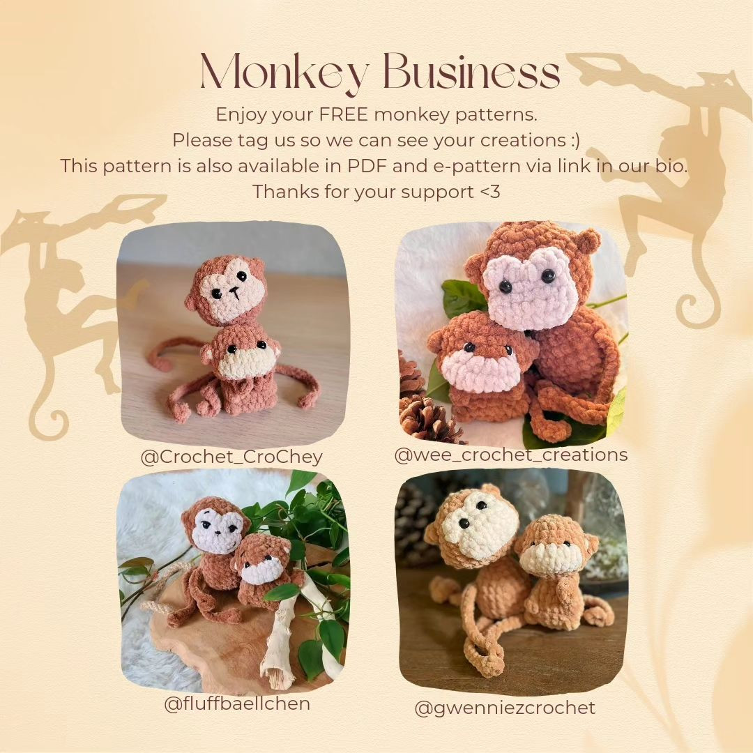 monkey business free pattern