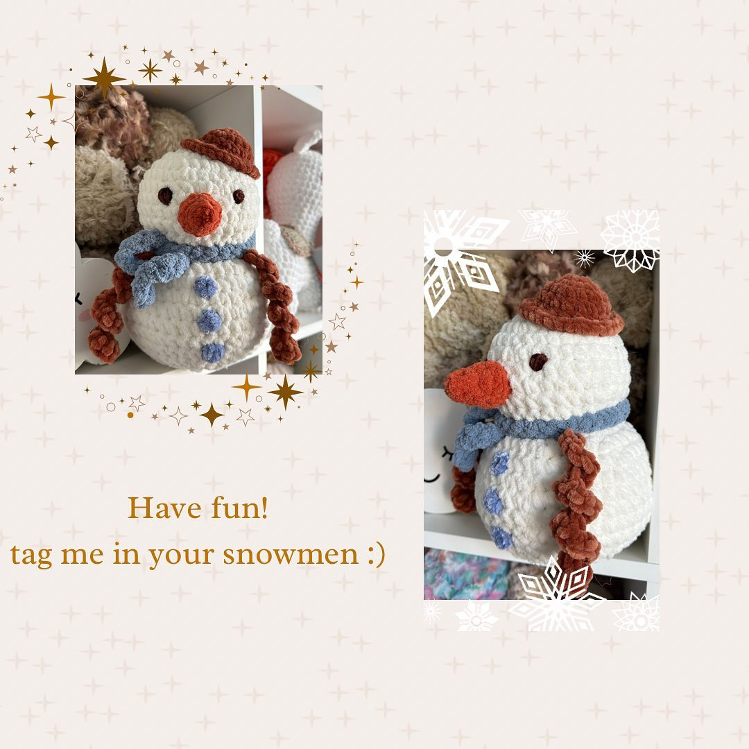 My snowman pattern