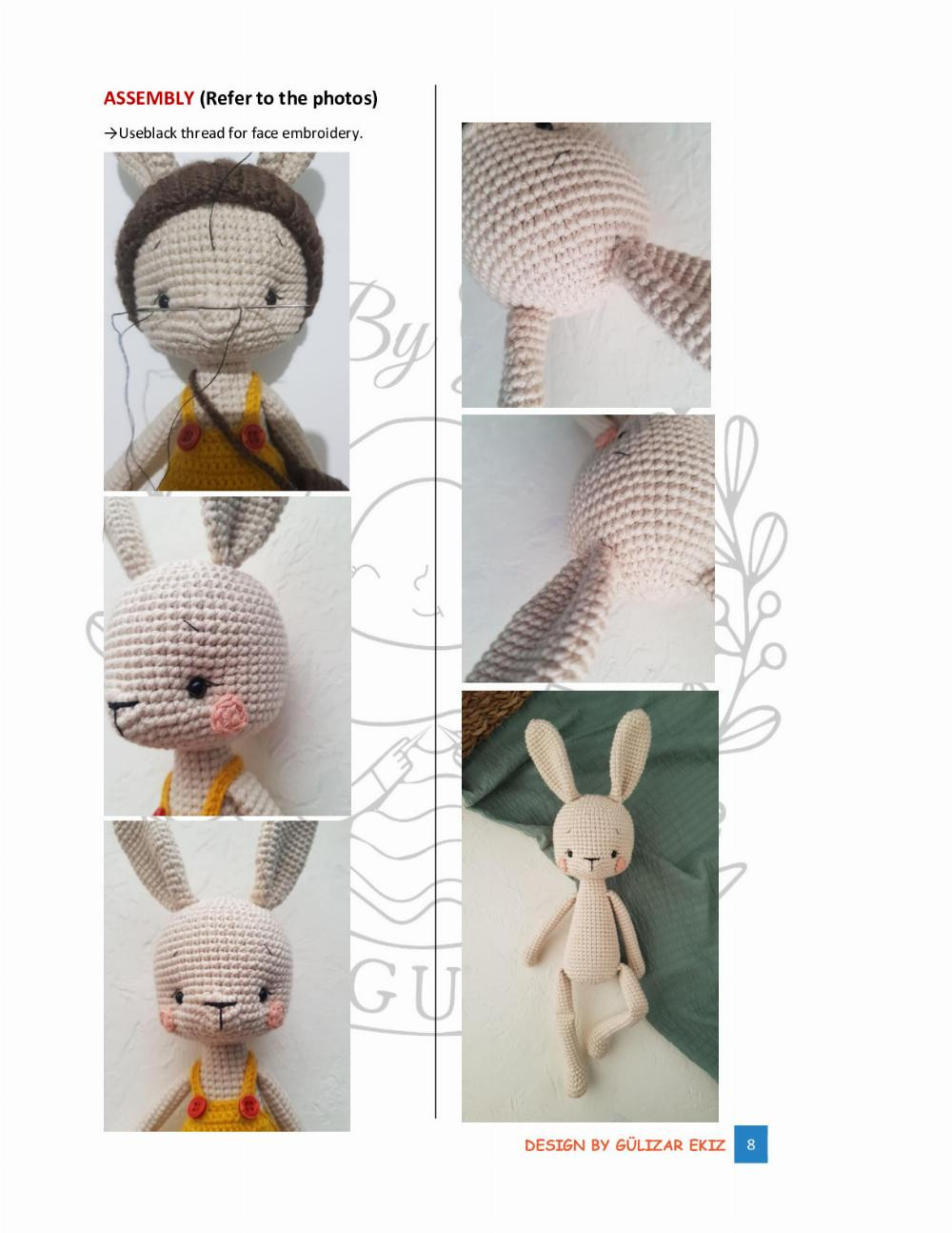 NOVA THE RABBIT PATTERN