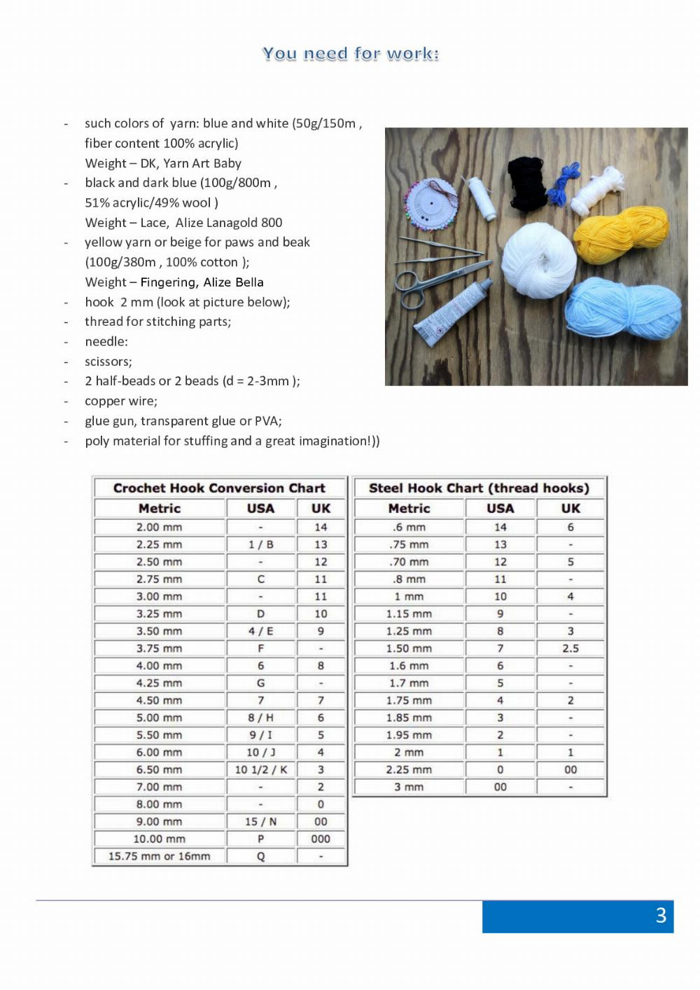 parrot crochet pattern with yellow beak