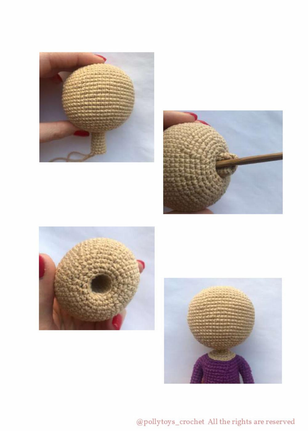 PATTERN CROCHET DOLL PIPPI