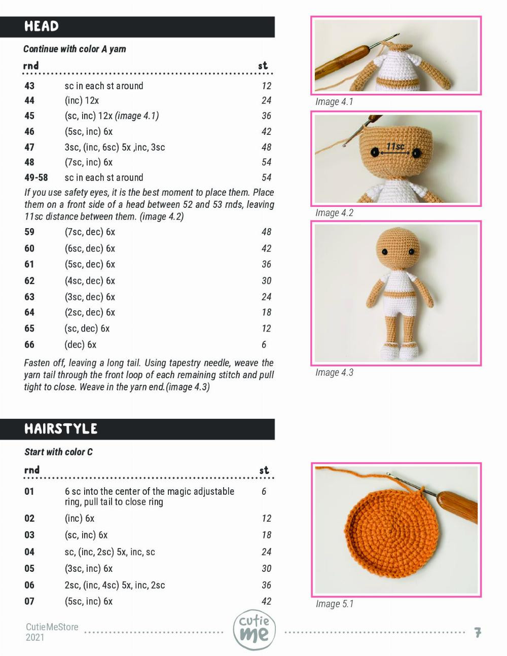 PATTERN Penny the Doll