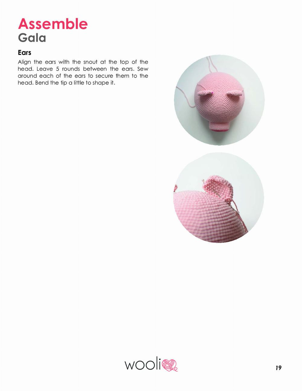 Pig lady crochet pattern gala