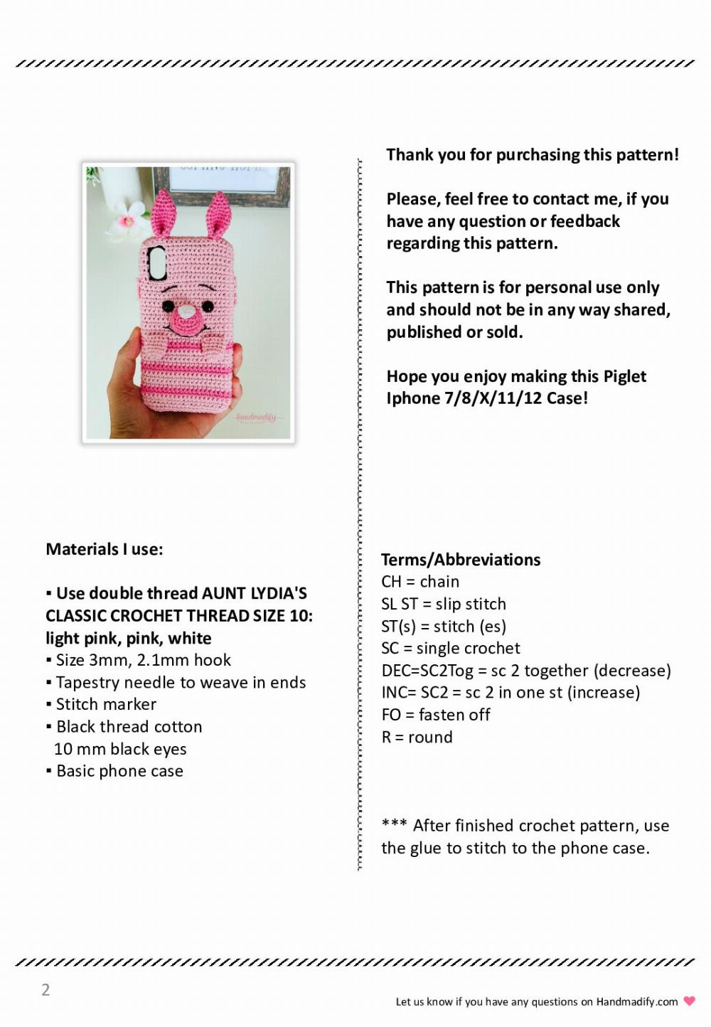 Piglet Iphone Case