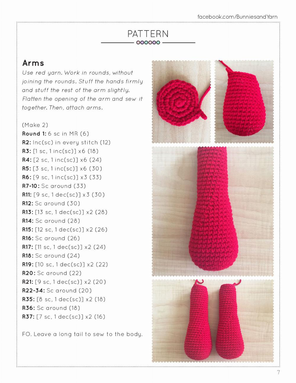 red Dragon Crochet Pattern