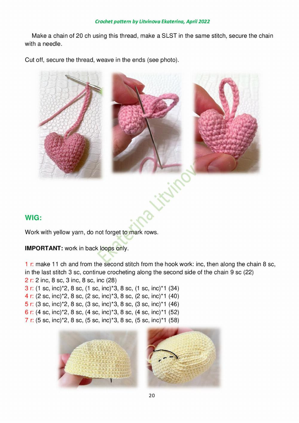 suzy the bee crochet pattern