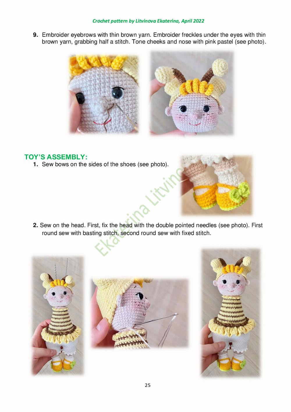 suzy the bee crochet pattern