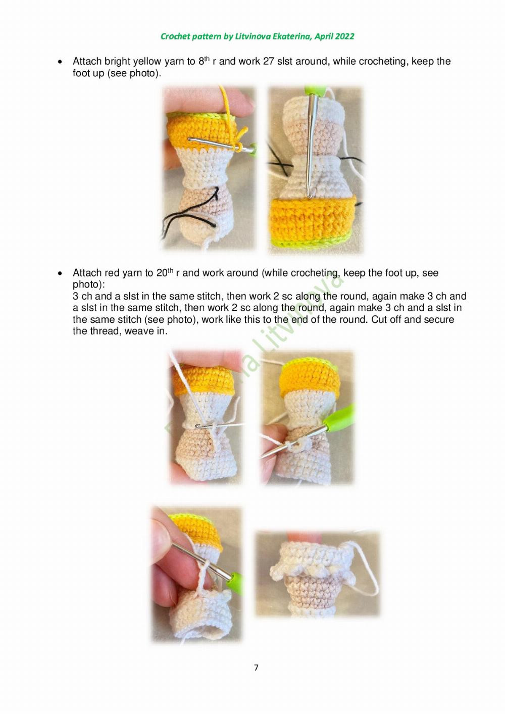 suzy the bee crochet pattern