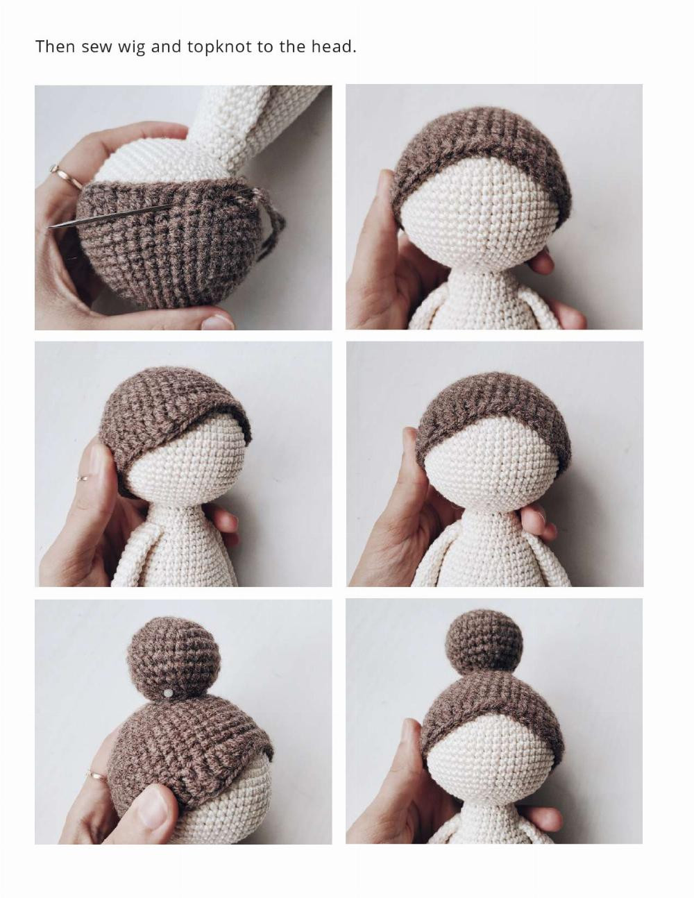 SWEET DOLLS DESIGNER CROCHET PATTERN TOY