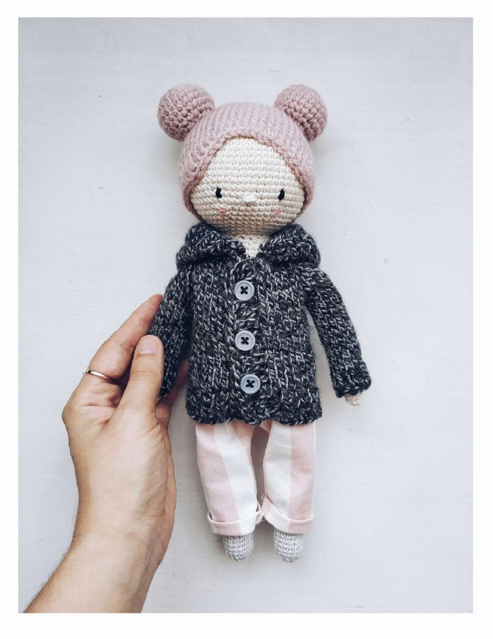 SWEET DOLLS DESIGNER CROCHET PATTERN TOY