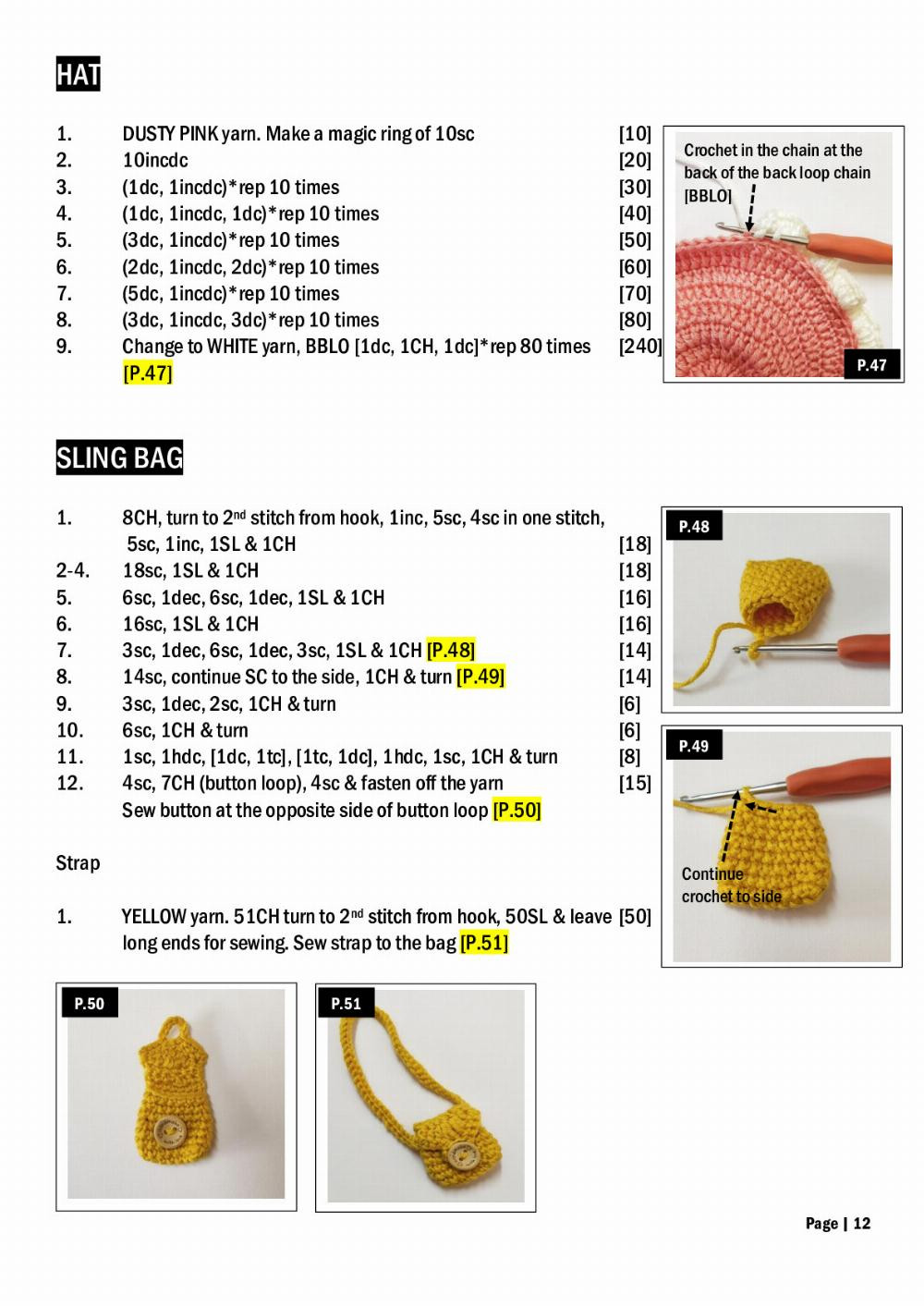 SWeEt LiLLy doll crochet pattern