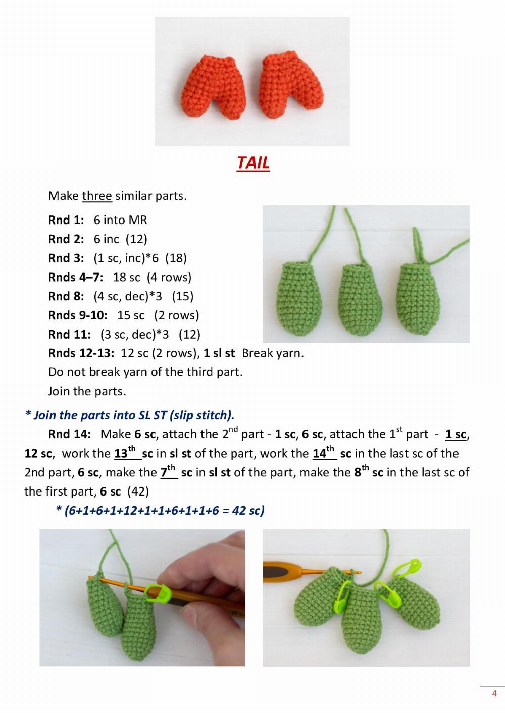 The chicken Crochet pattern