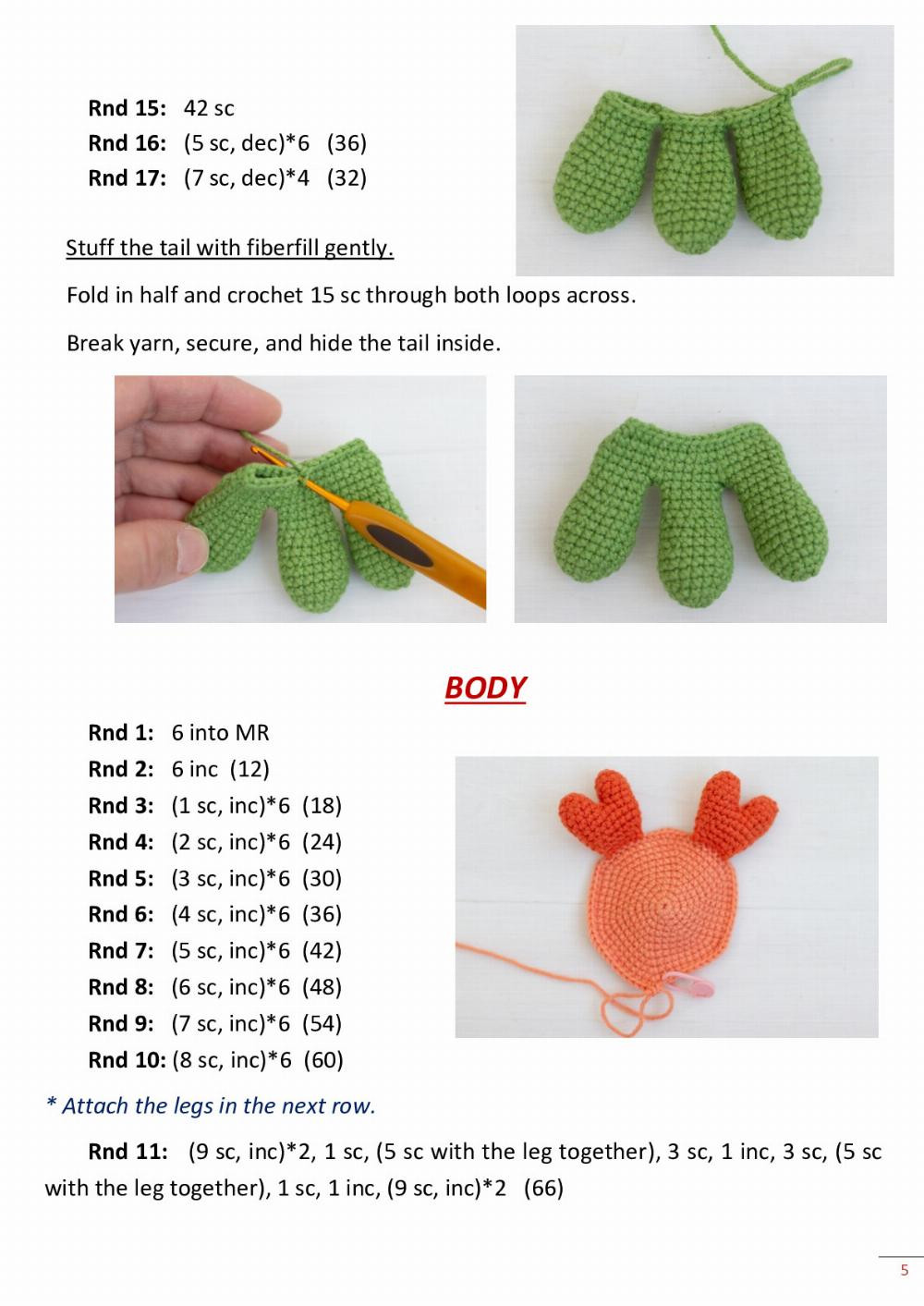 The chicken Crochet pattern