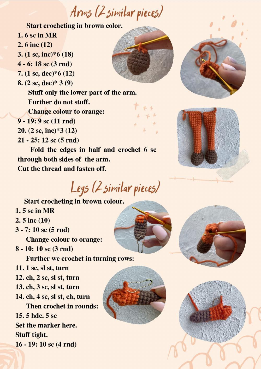 the fox crochet pattern