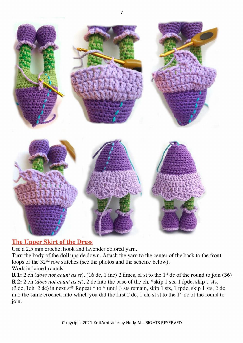 the Lavender Girl This pattern