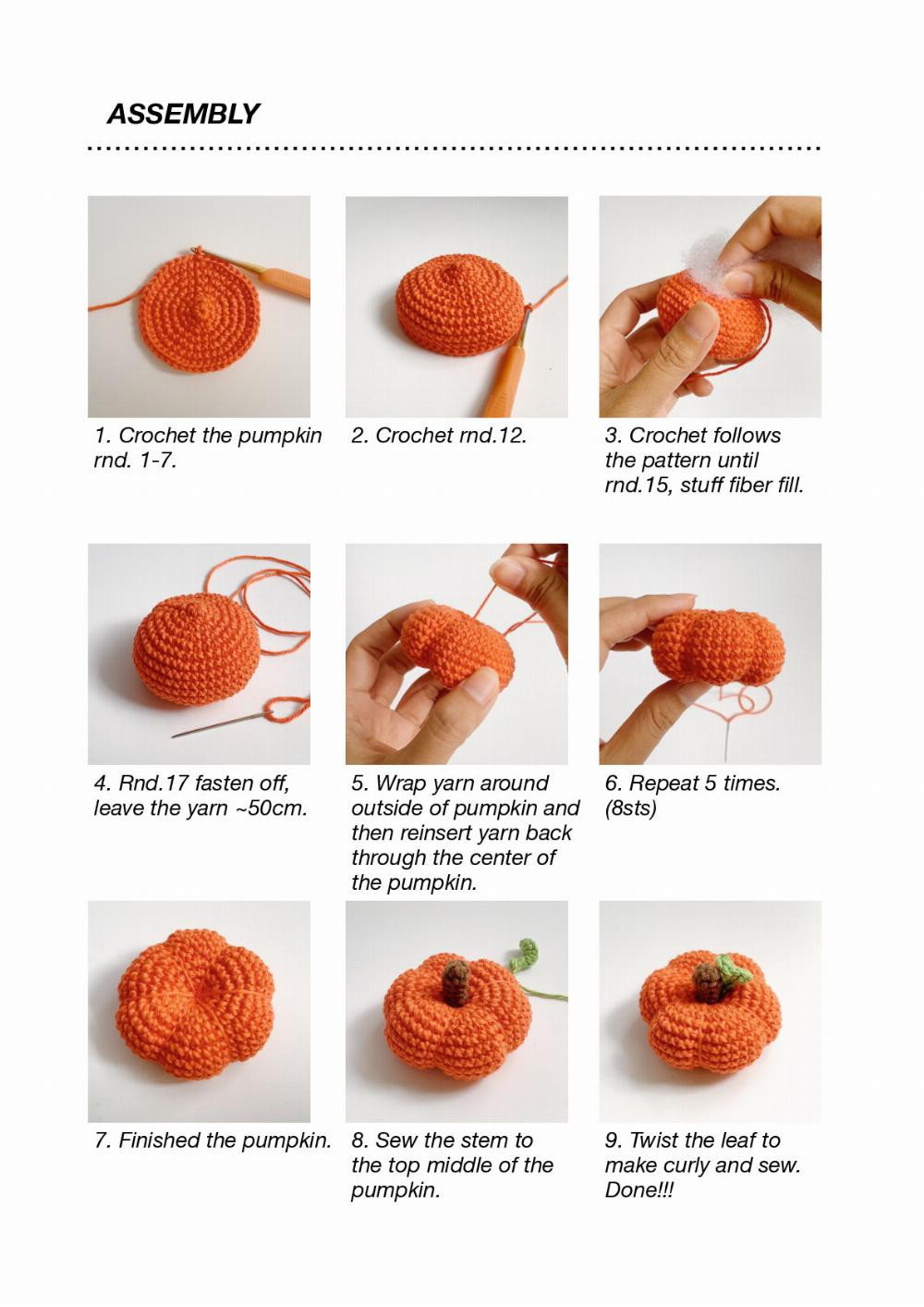 THE PUMPKIN Crochet Dolls & Toys