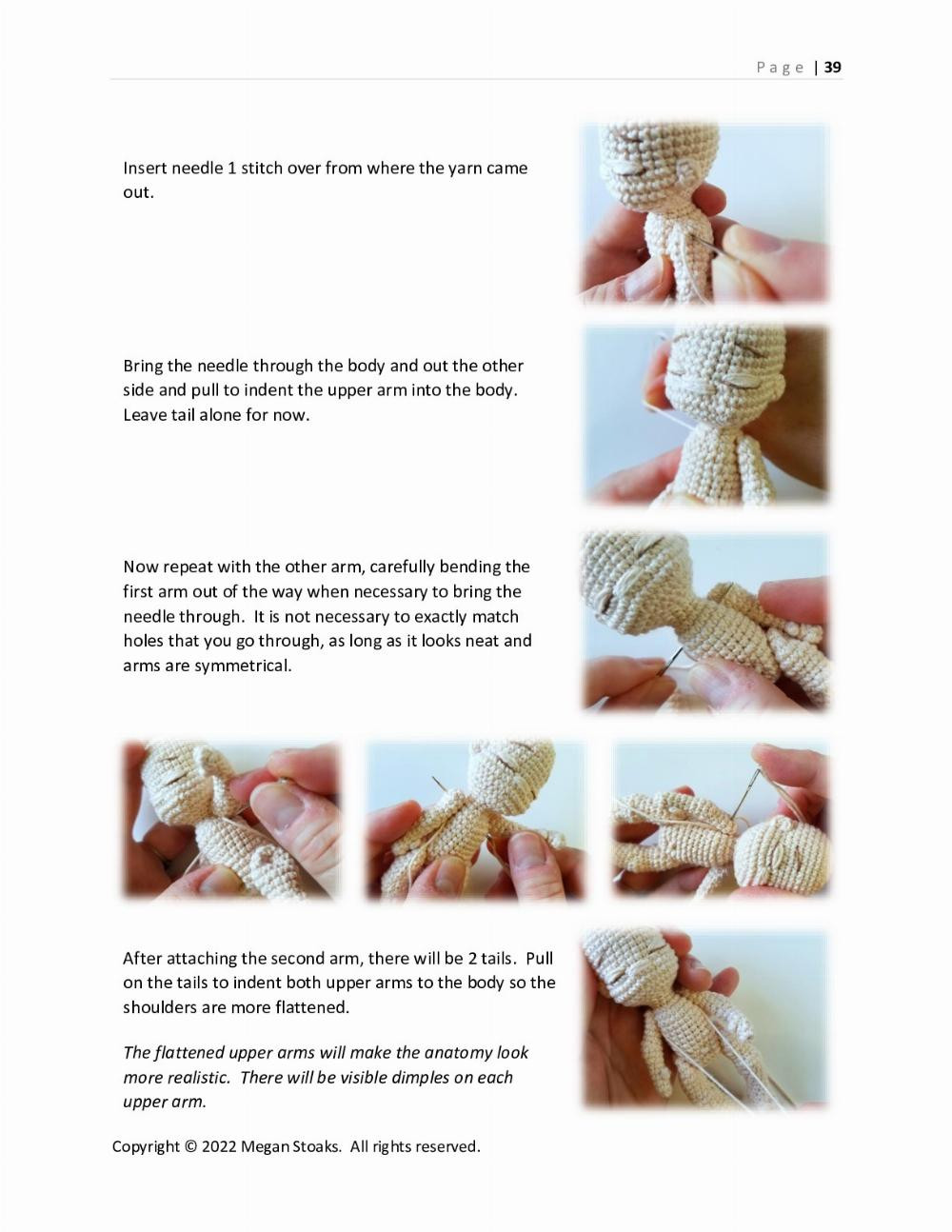 three Sweet Handfuls Mini Baby Doll Crochet Pattern