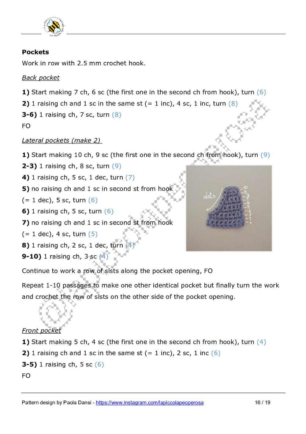 VERA outfit pattern Pattern doll