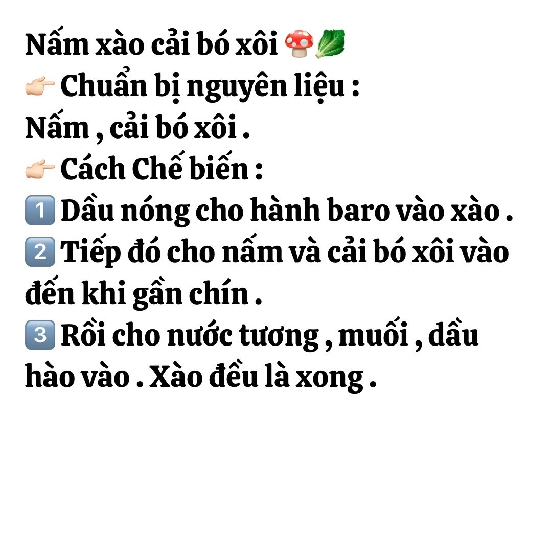 9 công thức đồ chay nhưng ngon và bắt mắt, cải thìa xào nấm, đậu hũ xào nấm, cơm chiên rau củ, chả giò chay, đậu hũ xào cải, đậu sốt cà chua, miến xào bắp cải, nấm xào cải bó xôi, mì spagetti chay