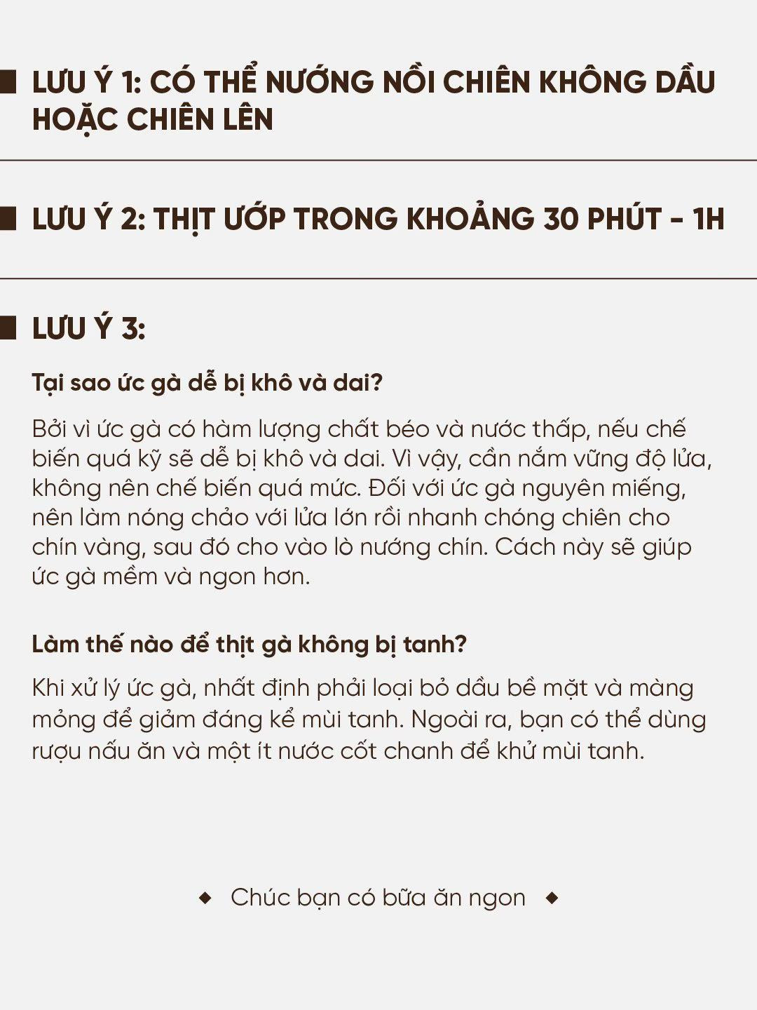 9 công thức ướp thịt gà, nước sốt cà ri campuchia, nước sốt mù tạt mật ong, nước sốt mù tạt bơ, nước sốt bơ tỏi, dâu ooliu sốt nóng kiểu mexico nước sốt sa tế indonesia, nước sốt sa tế tiêu, nước sốt chanh ớt, nước sốt chua cay.