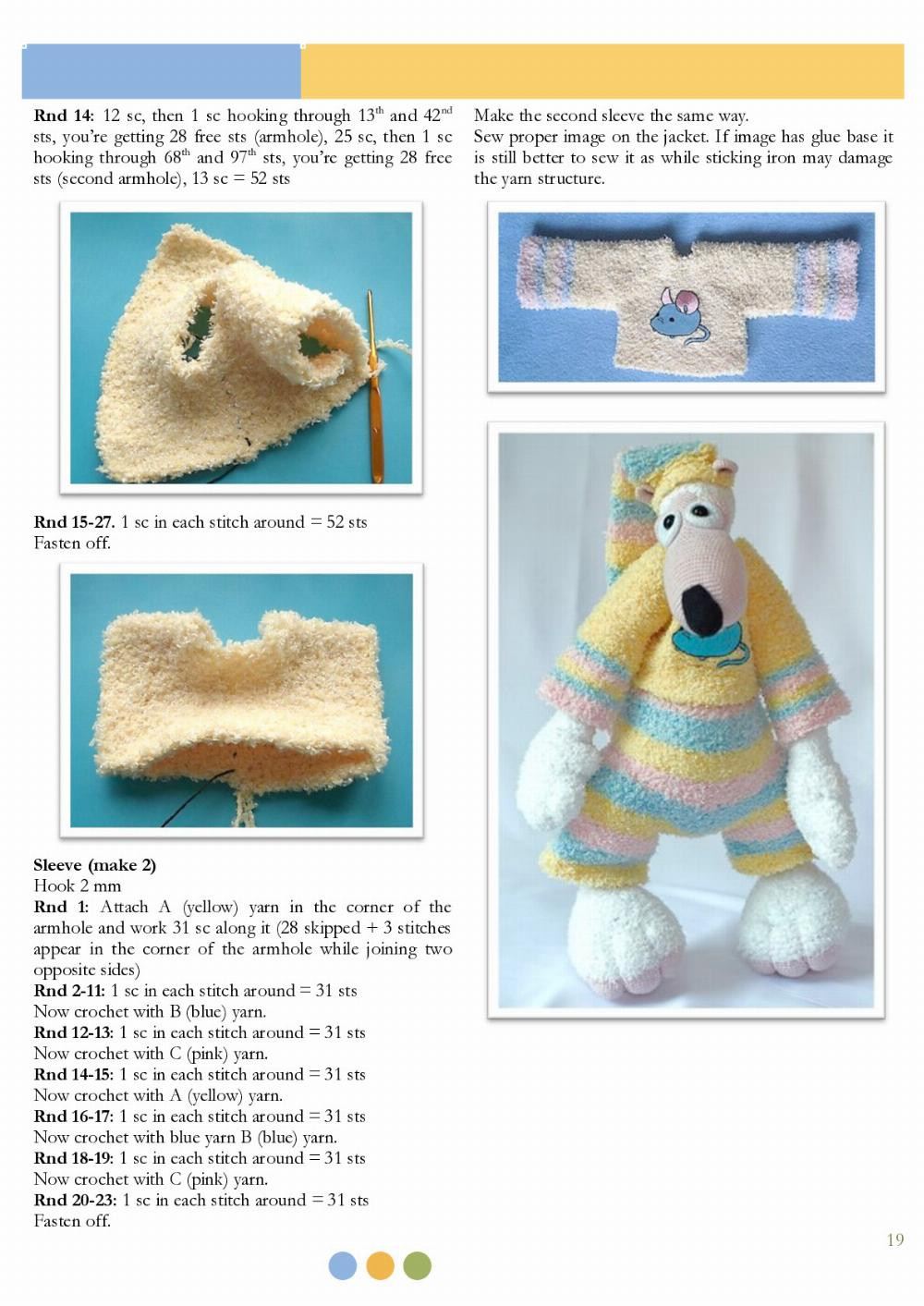 bear potapchik crochet pattern