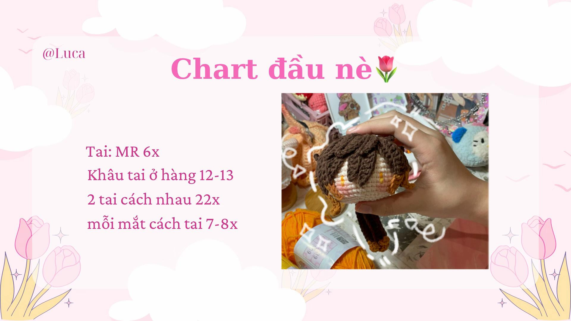 chart đầu nè (đầu búp bê)