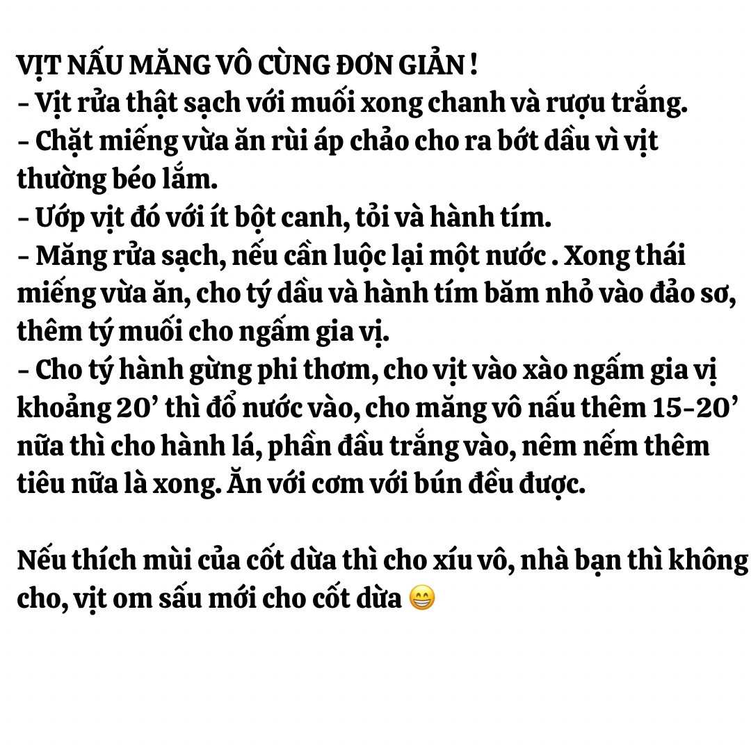 công thức: bánh nếp hấp, chân gà xào cay, vịt nấu măng vô cùng đơn giản, thịt xào rau củ, sườn heo kho đậm đà,