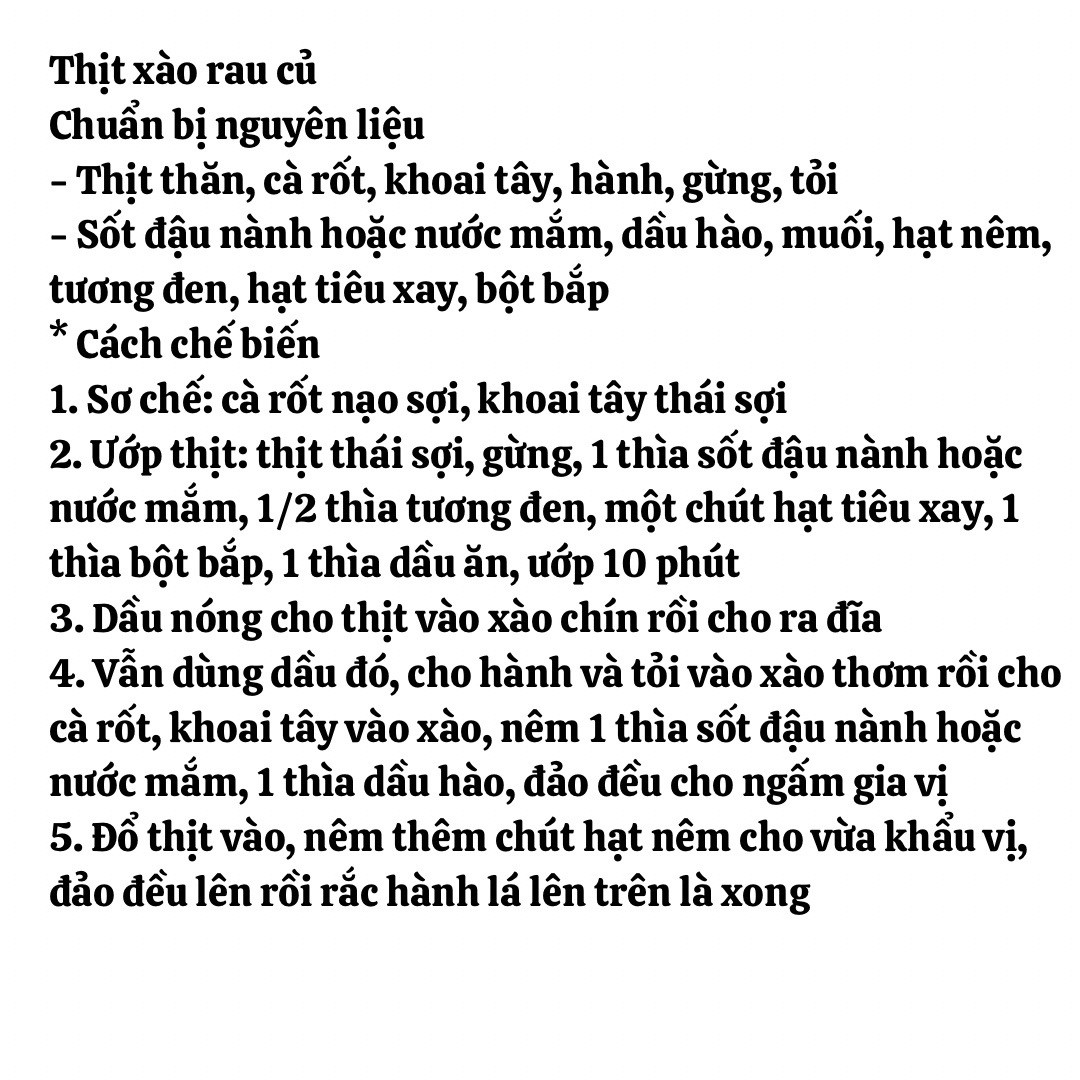 công thức: bánh nếp hấp, chân gà xào cay, vịt nấu măng vô cùng đơn giản, thịt xào rau củ, sườn heo kho đậm đà,