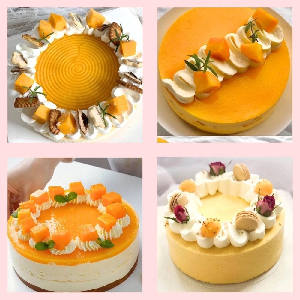 công thức làm bánh mousse từ hoa quả