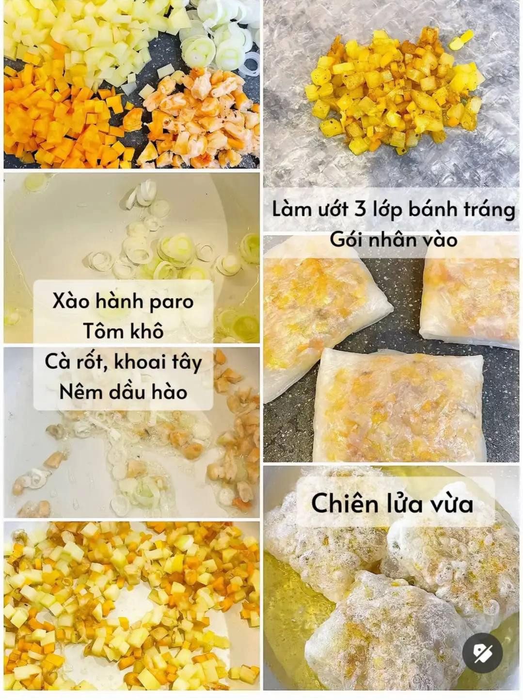 Công thức làm Bánh tráng