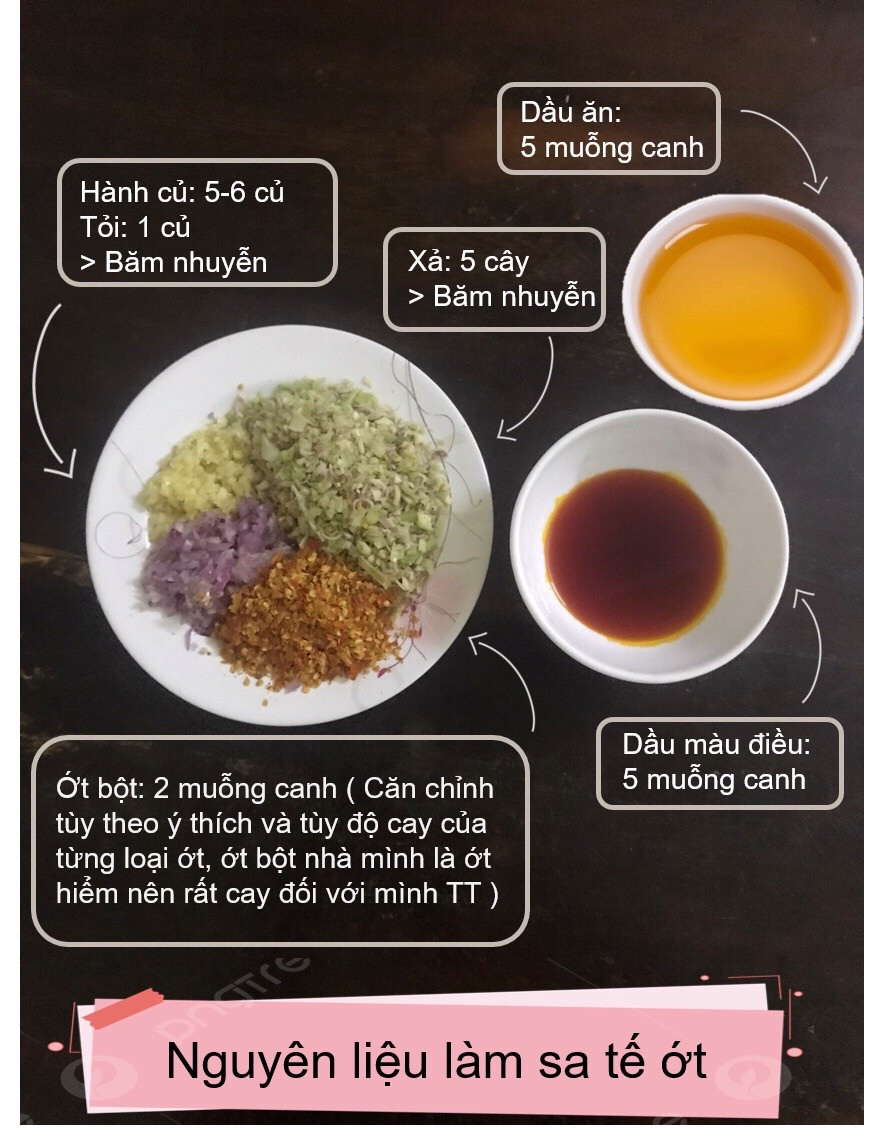 công thức làm bún bò