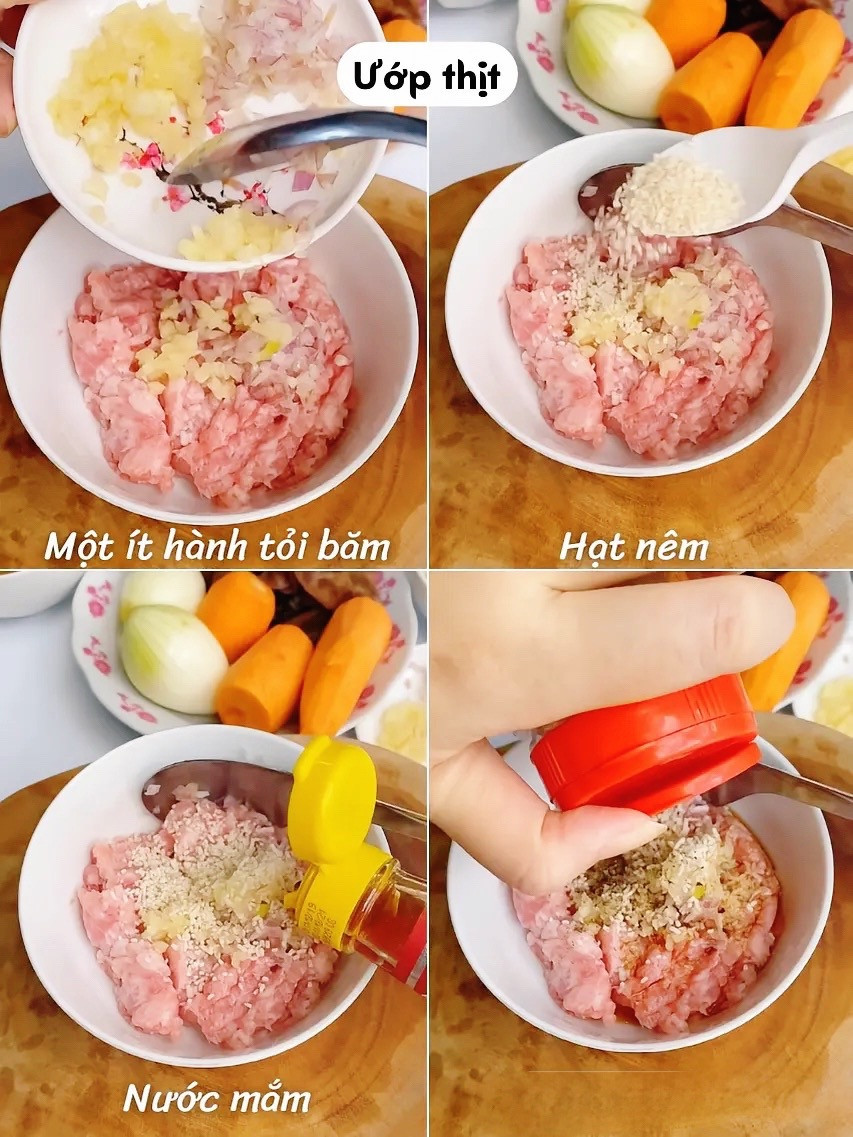 công thức làm món bánh tráng lụi món ăn vặt gây nghiện.