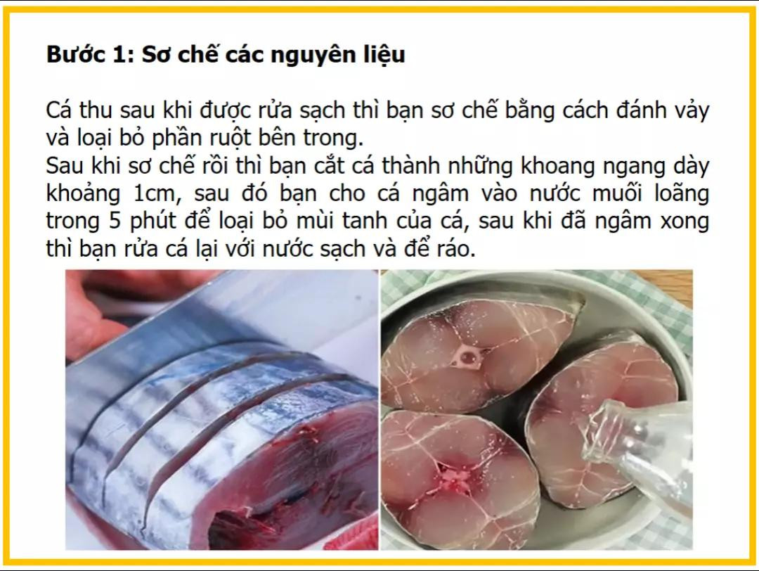 công thức làm món cà ri cá thu