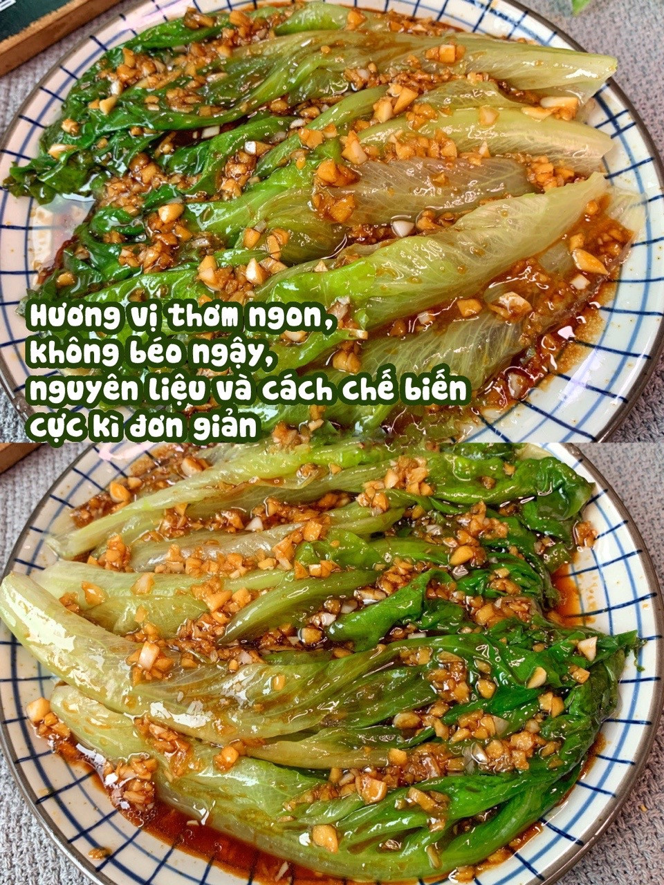 Công thức làm món xà lách sốt dầu hào