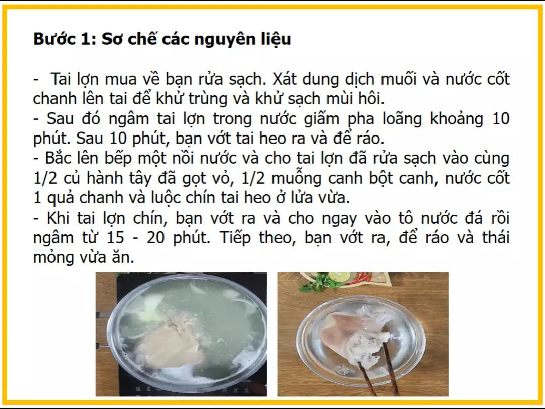 công thức làm nộm sứa tai lợn