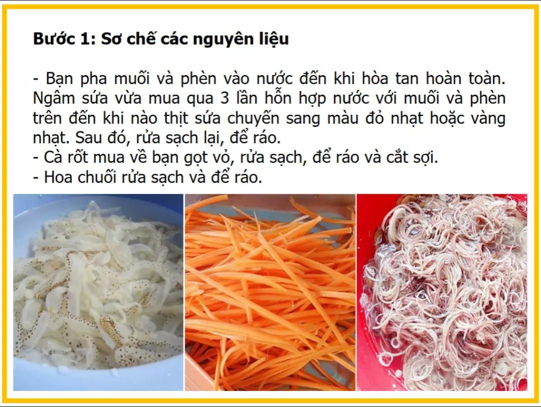 công thức làm nộm sứa tai lợn