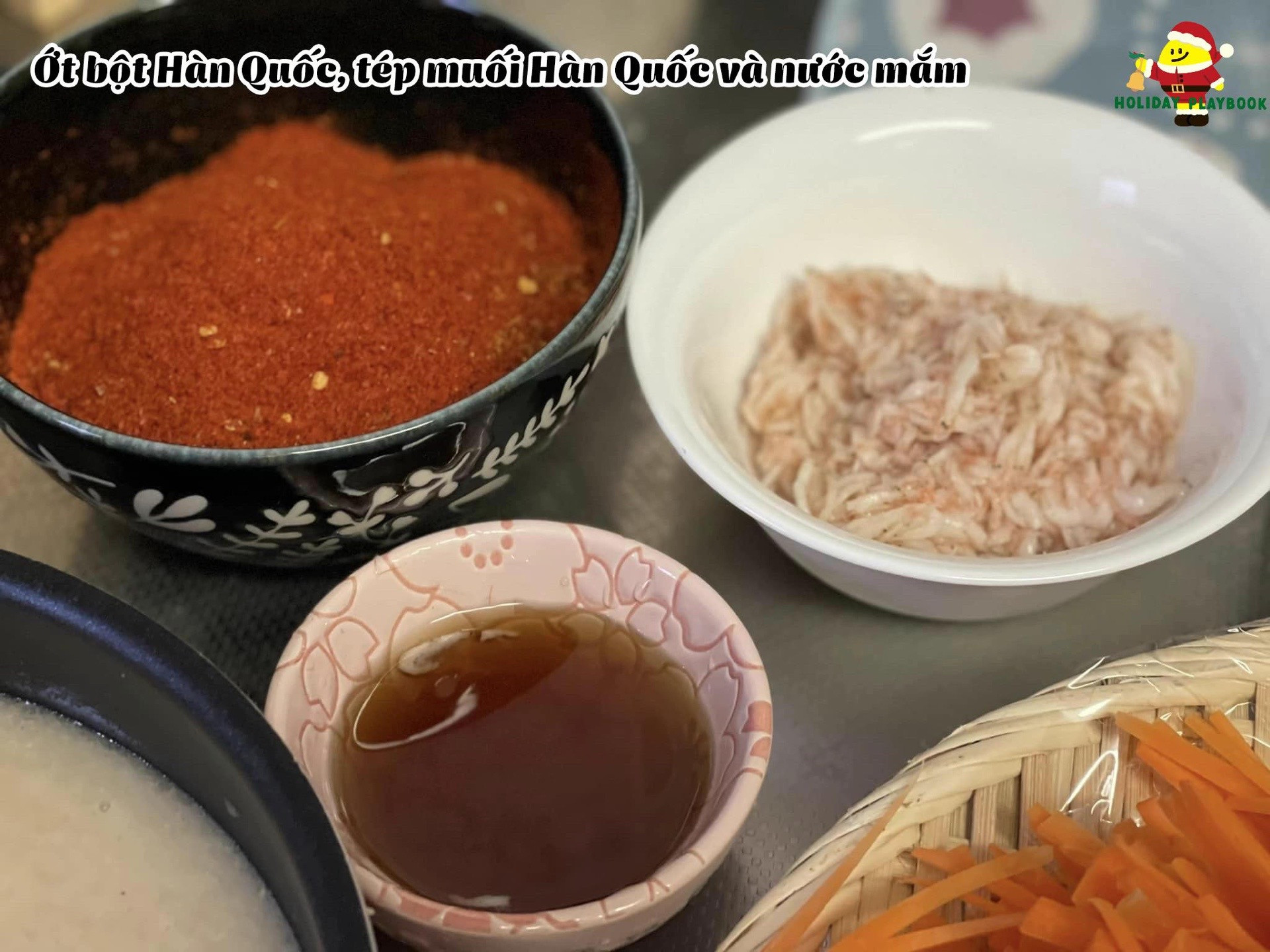 Công thức muối kim chi cải thảo.