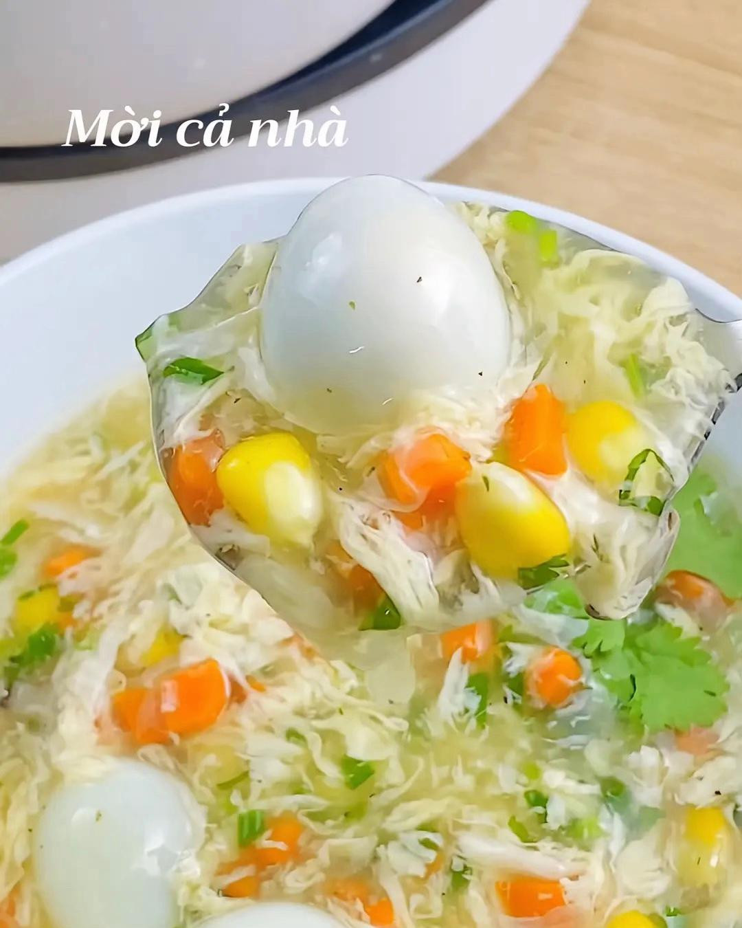 công thúc nấu soup gà nấm