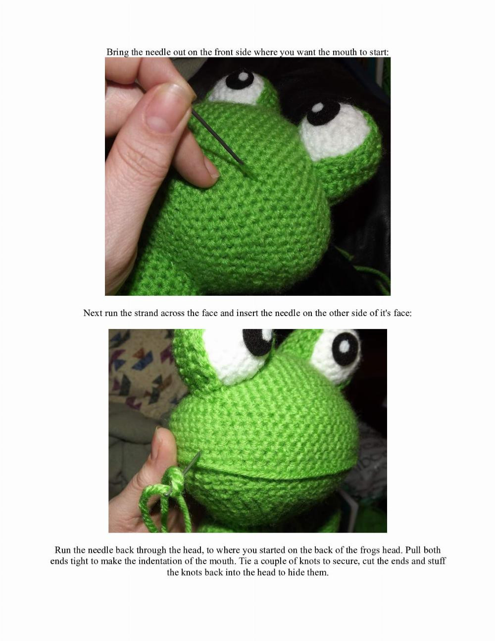 Froggy Amigurumi Pattern