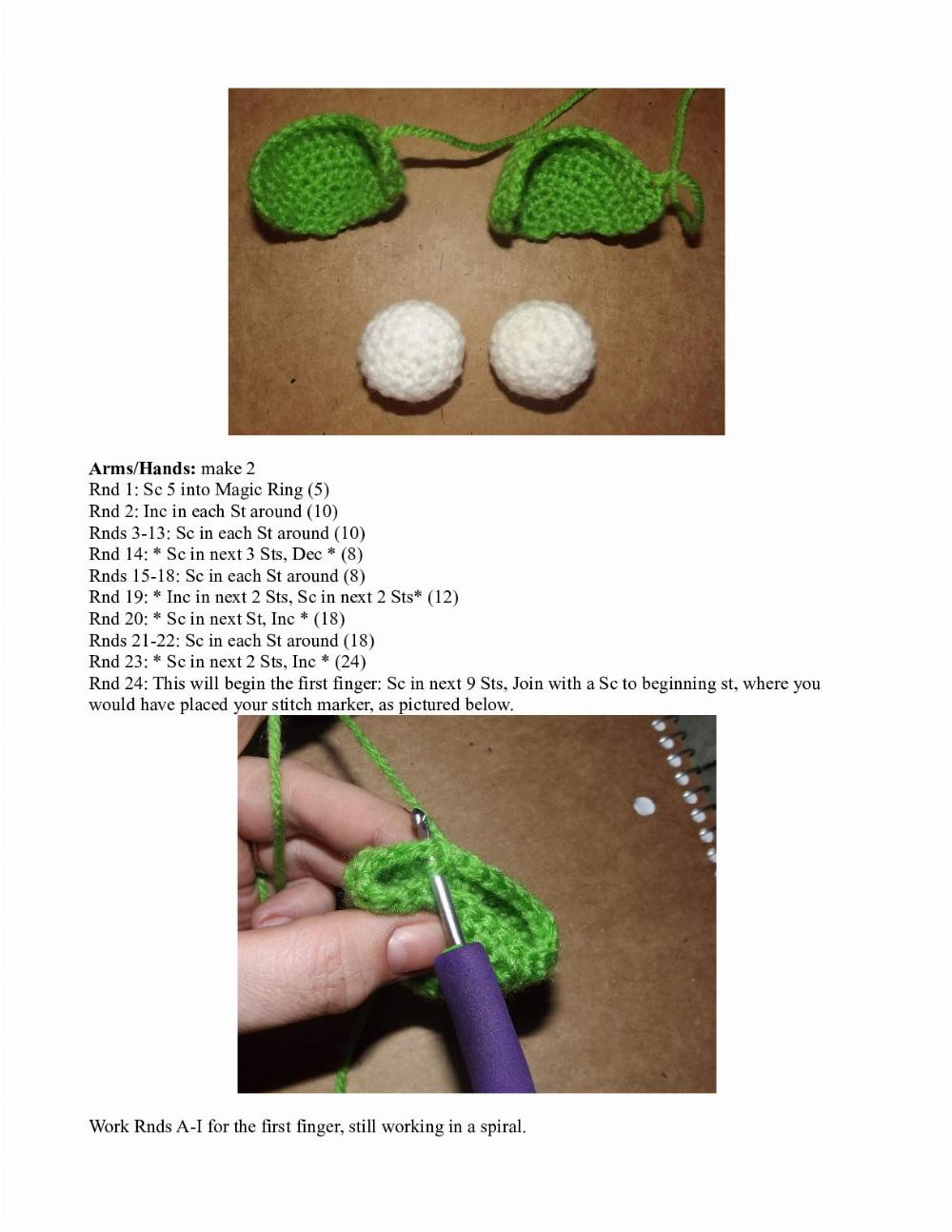 Froggy Amigurumi Pattern