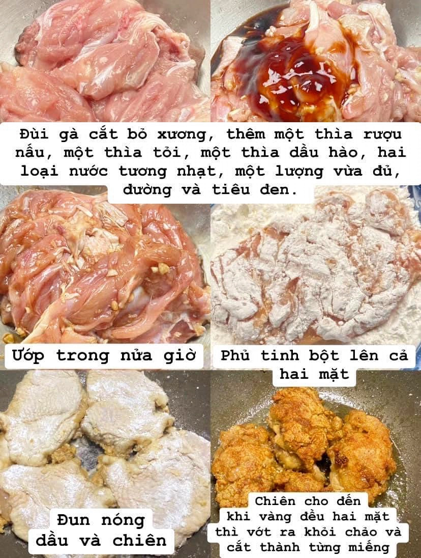 Gà chiên phủ bột, Ướp gà cách này bao ngon, bao ghiền luôn nha