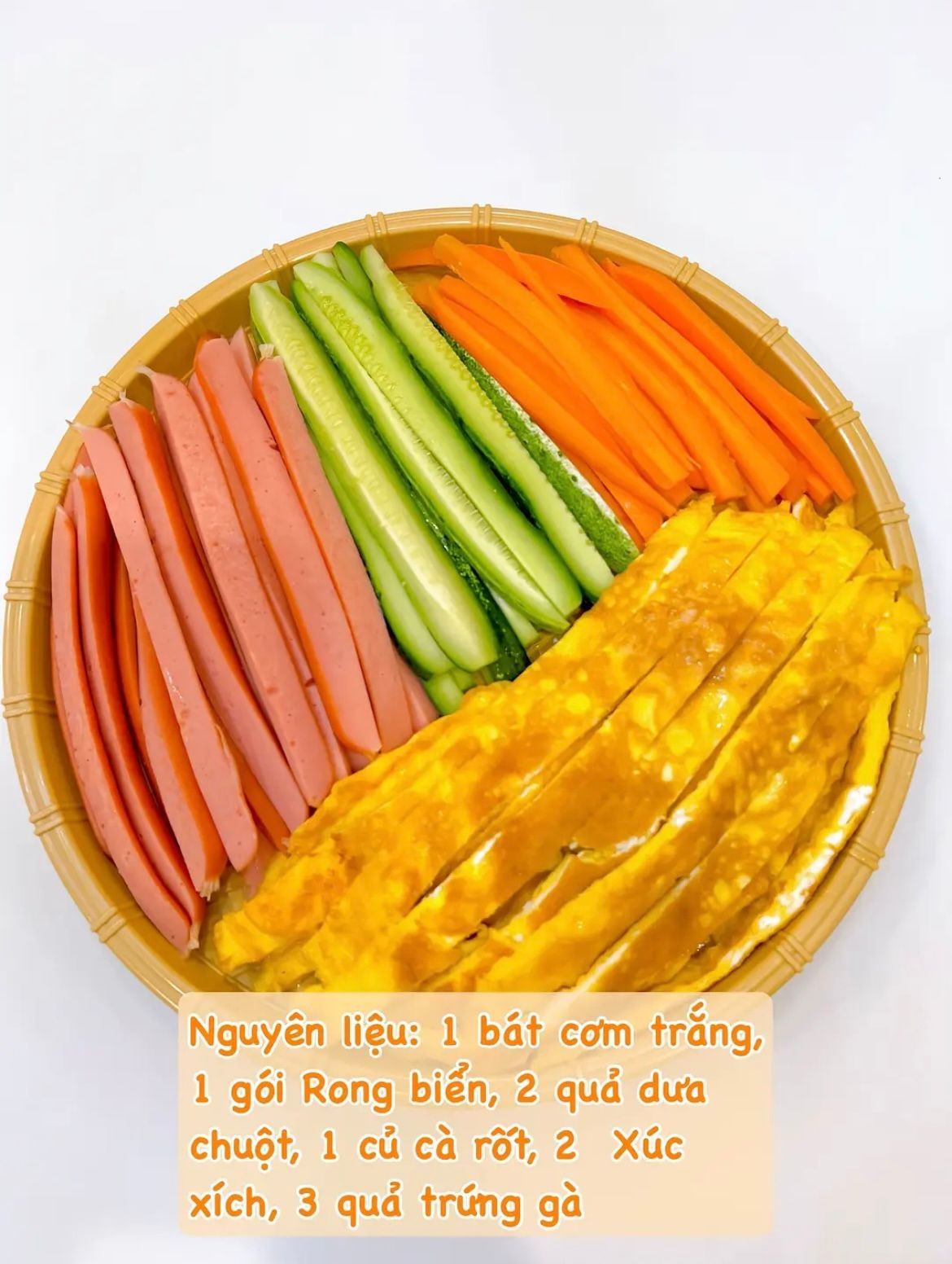 Gimbap hàn quốc ngon và dễ làm