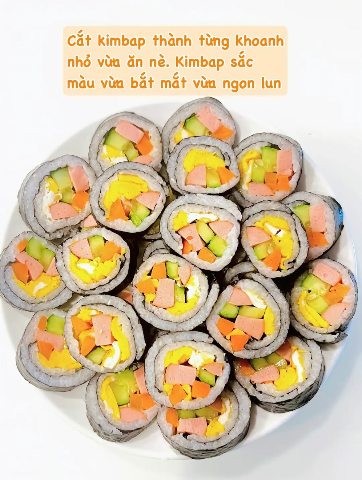 Gimbap hàn quốc ngon và dễ làm