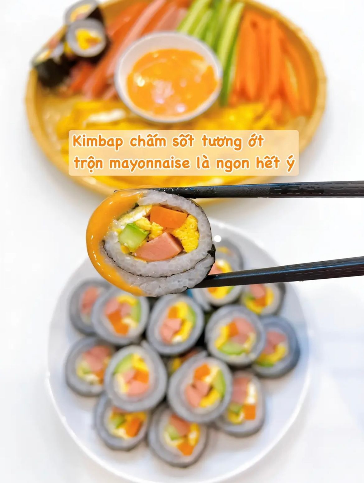 Gimbap hàn quốc ngon và dễ làm