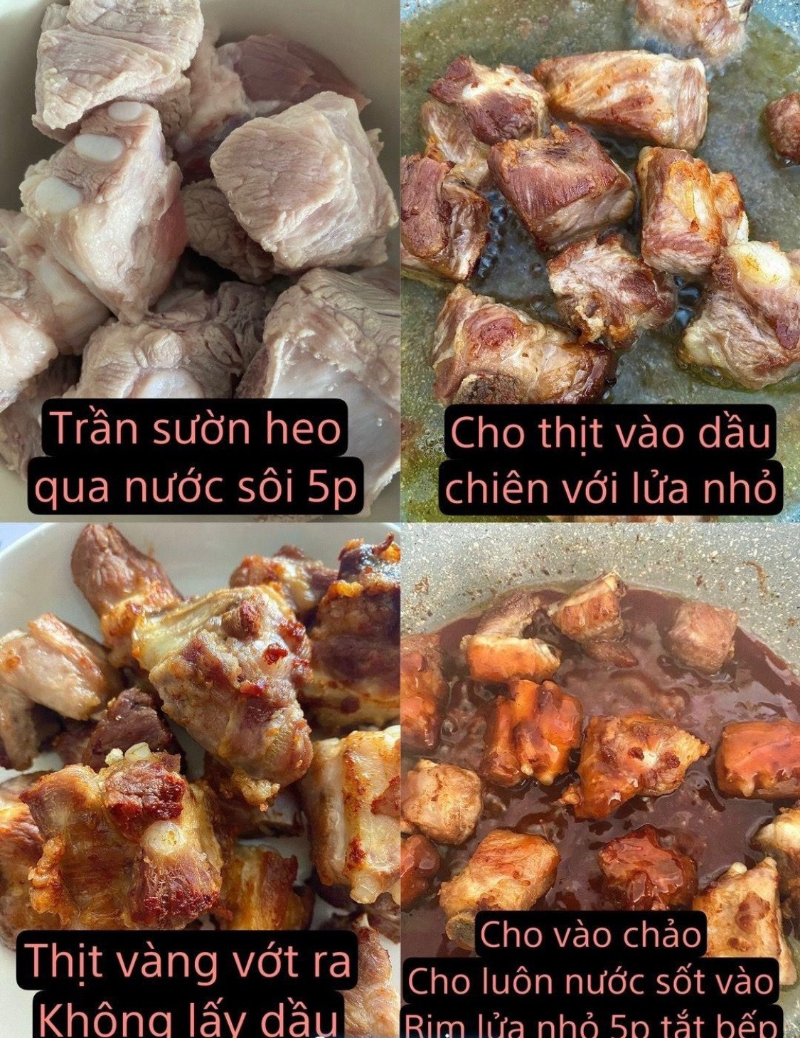 Làm món sườn chua ngọt thôi nào🥘