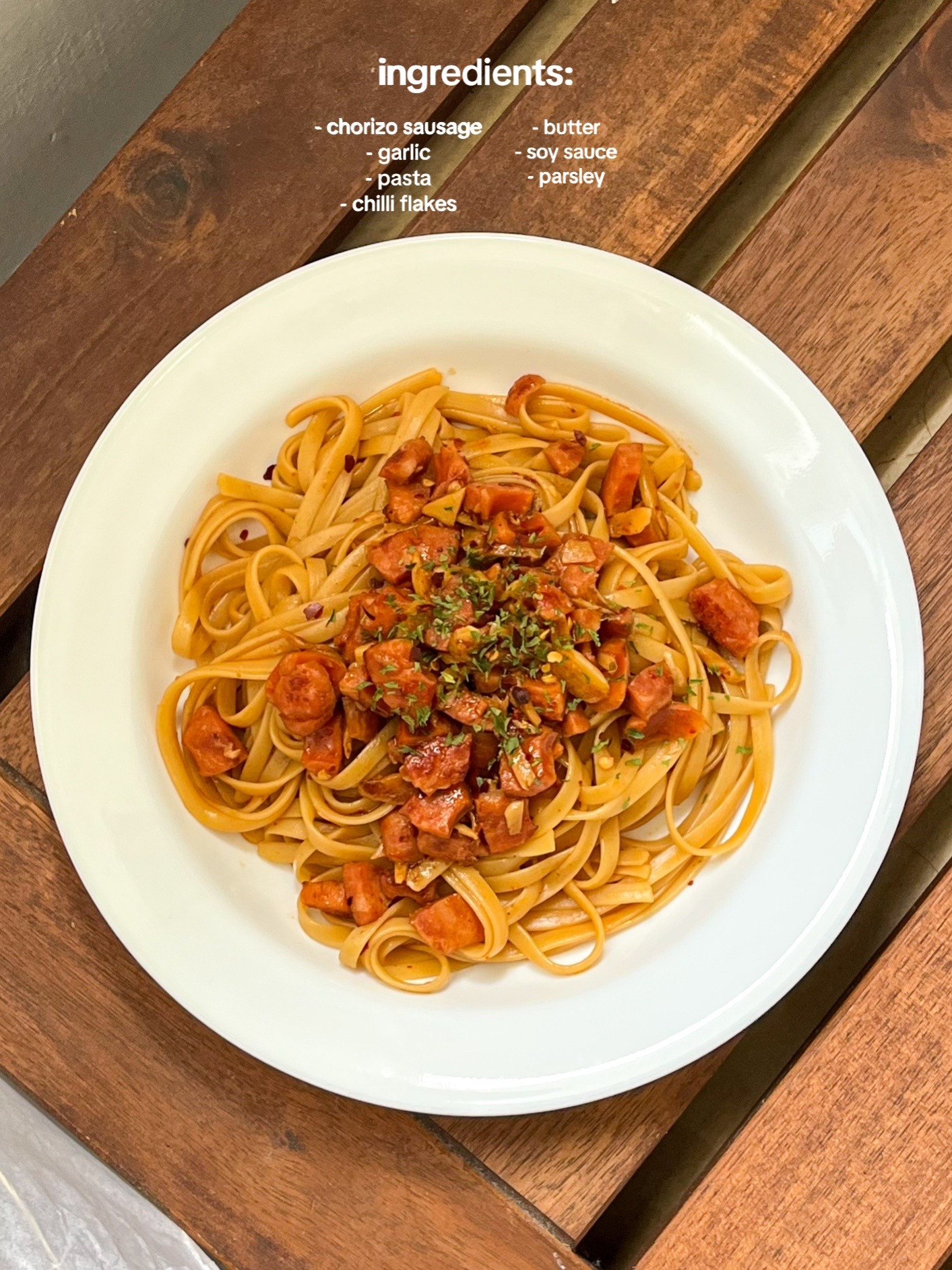 make spicy chorizo pasta with me