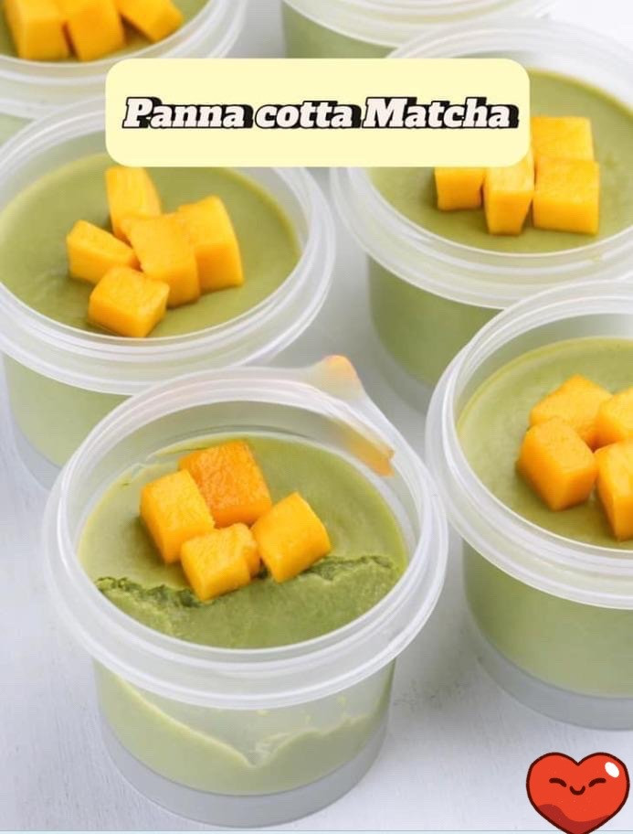 panna cotta hoa lài, panna cotta dừa, panna cotta matcha, panna cotta socola, panna cotta bí đỏ, panna cotta caramel