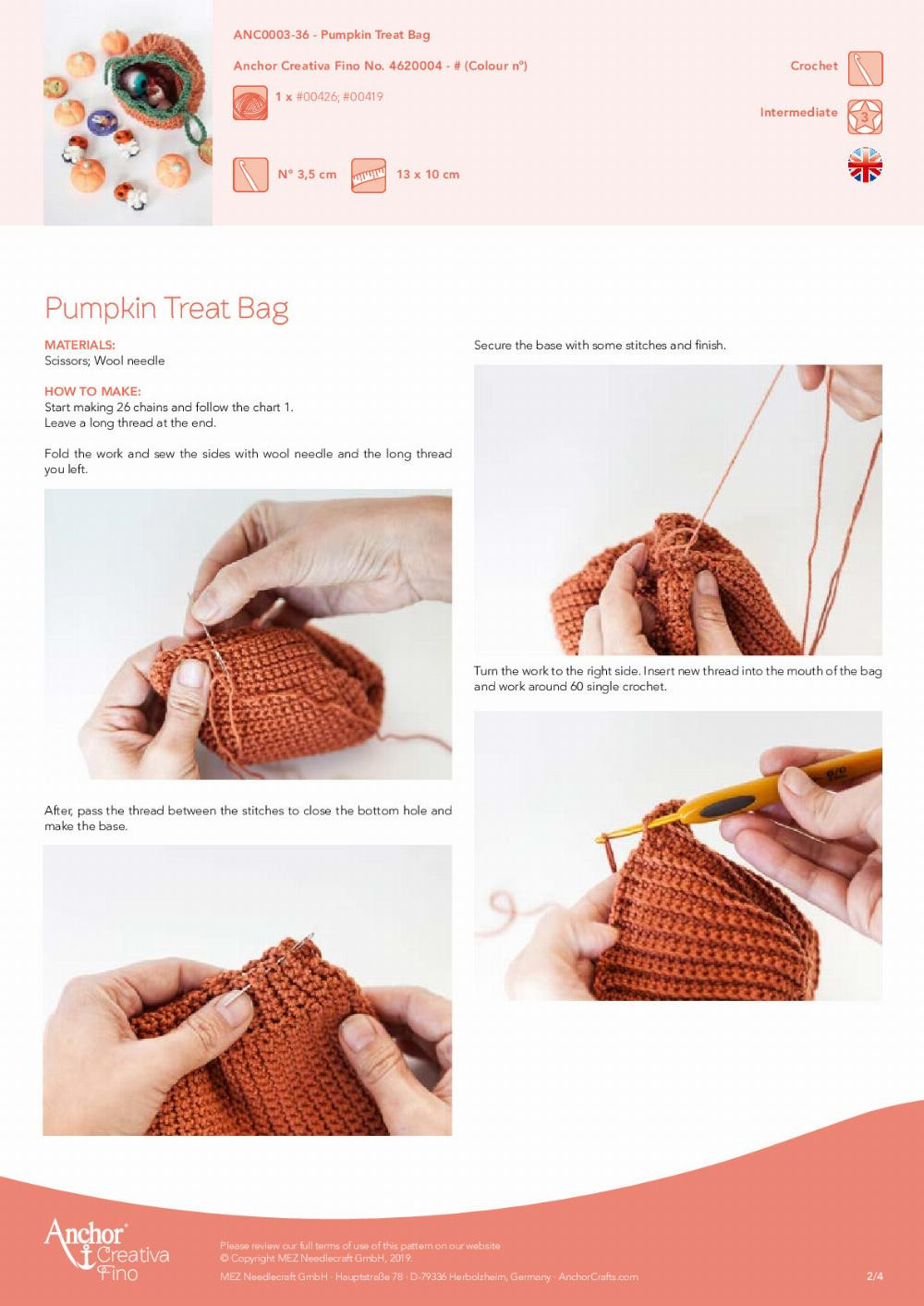 Pumpkin Treat Bag